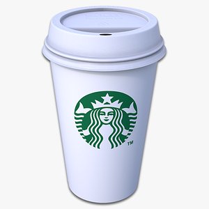 3. Starbucks Coffee cup holder, 3D CAD Model Library