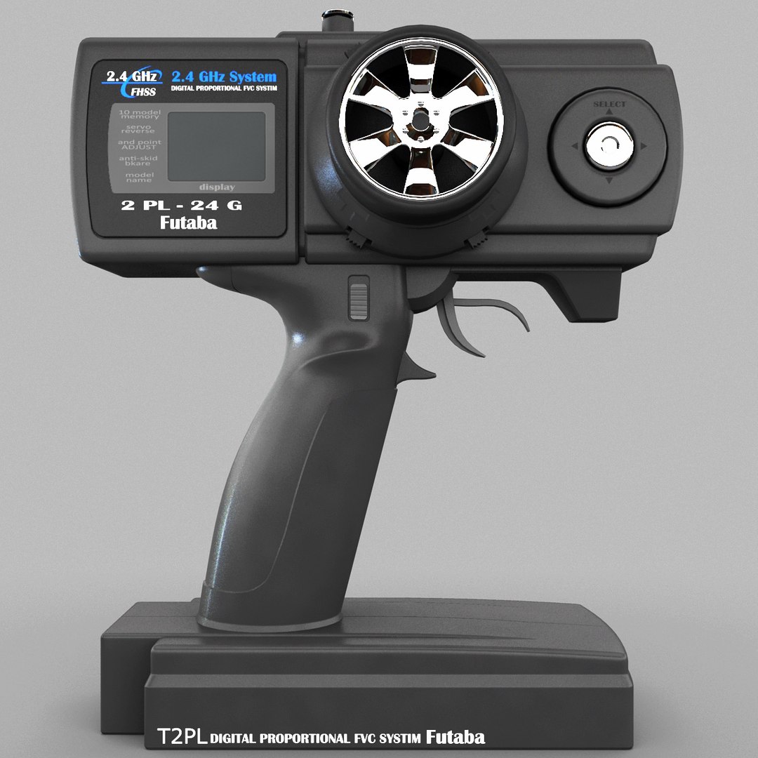 3d radio control transmitter futaba
