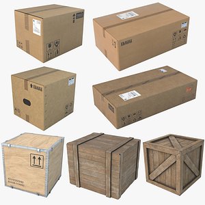 Warehouse Packing Boxes UHD