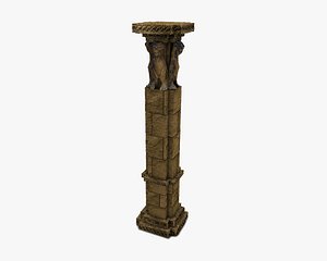 stone column 3D model