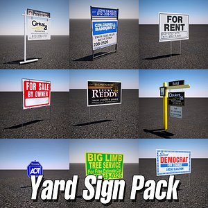 Yard Sign pack