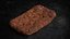 Panino di pane croccante dietetico 3D PBR Pack Low-poly