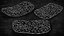 Panino di pane croccante dietetico 3D PBR Pack Low-poly