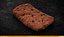 Panino di pane croccante dietetico 3D PBR Pack Low-poly