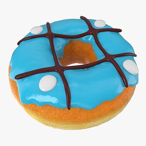 mint donut 3D model