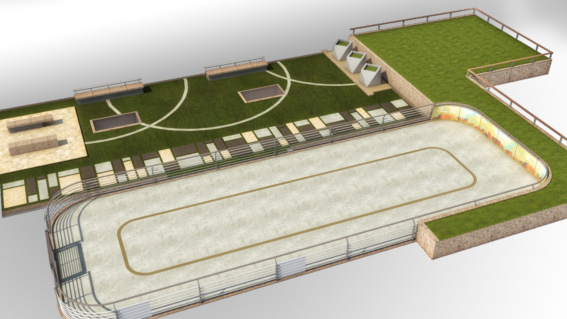 Obj Skating Ring