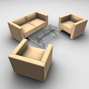 table chair sofa 3d model