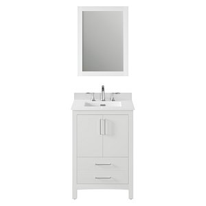 OVE Bellezzo 24 Combo White Vanity model
