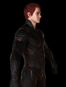 3d character man human model