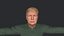Donald Trump Hyperrealistischer Ganzkörper-3D-Charakter