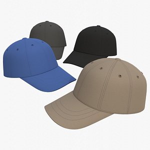 3D model Baseball Cap 1A