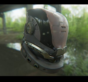 Sci Fi Helmet (PBR) - Game Ready