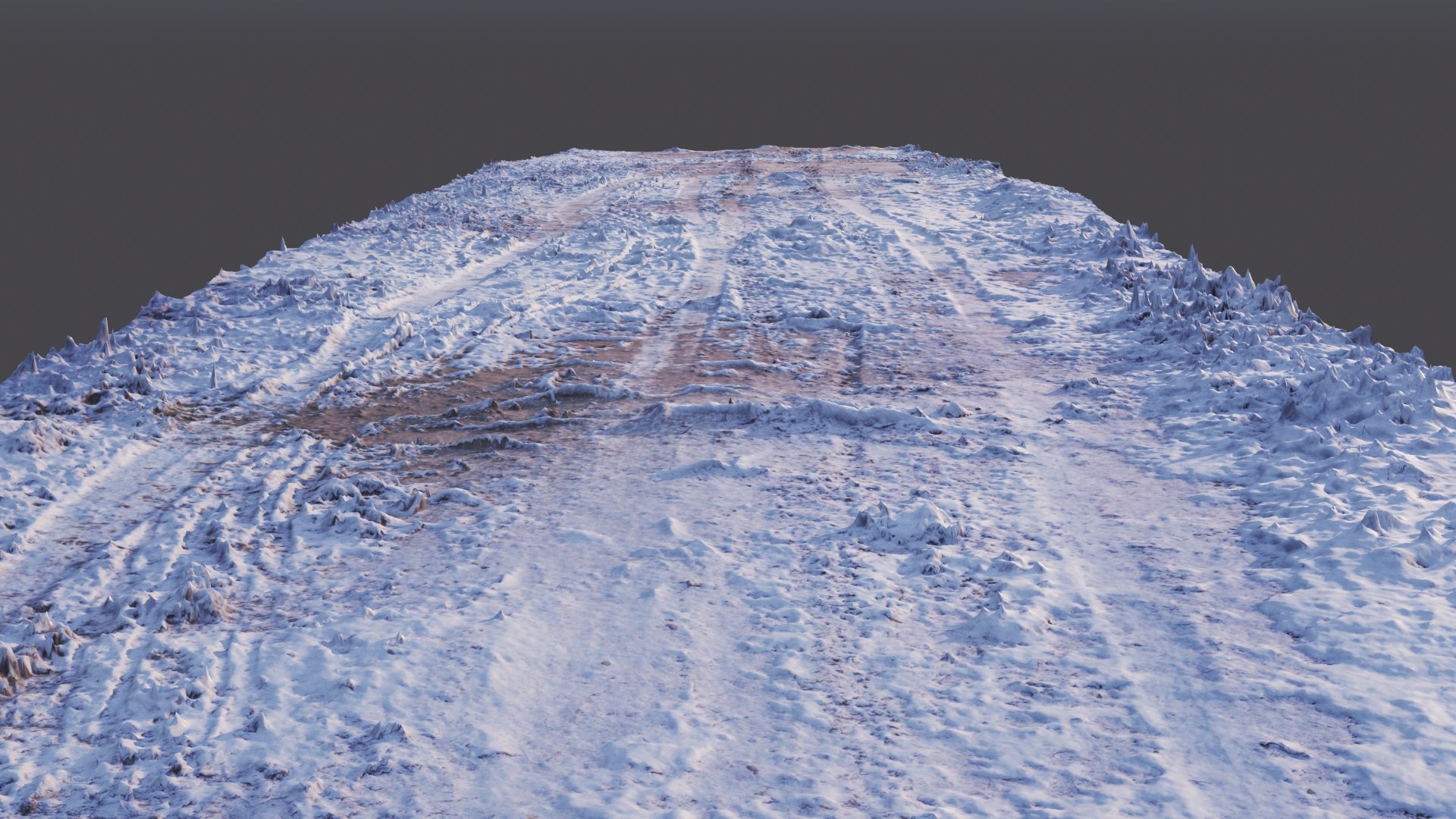 3D Snow Road 12 - TurboSquid 1812958