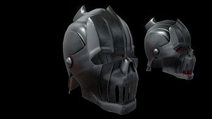 3D vampire helmet helm