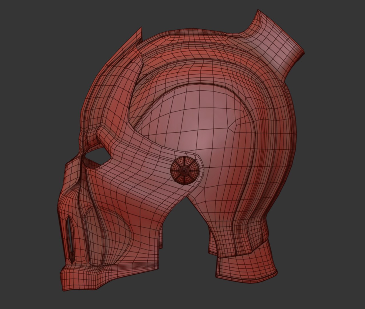 3D Vampire Helmet Helm - TurboSquid 1677285