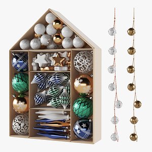 Christmas Decoration Set 04 model