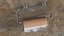 Leerer Toilettenpapierhalter