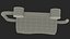 Leerer Toilettenpapierhalter