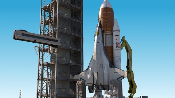 Futuristic space shuttle 3D - TurboSquid 1798392