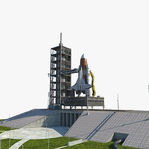futuristic space shuttle