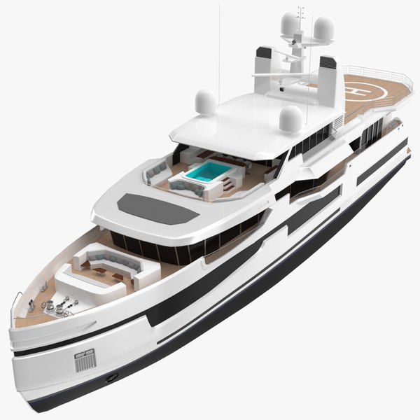 Miley Yacht Dynamic simulation 3D model