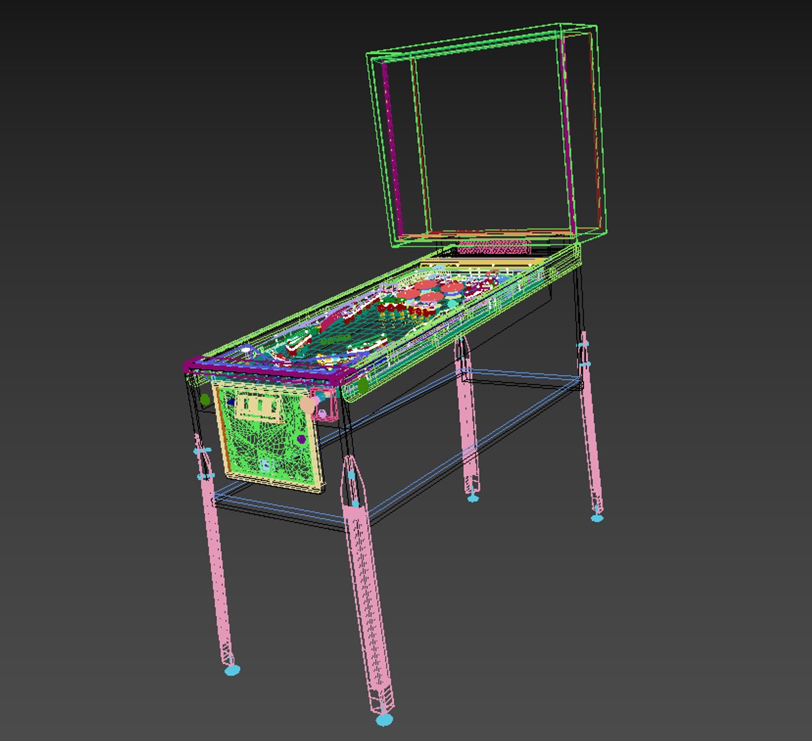3D Real3DPinballMachine Model - TurboSquid 2395708