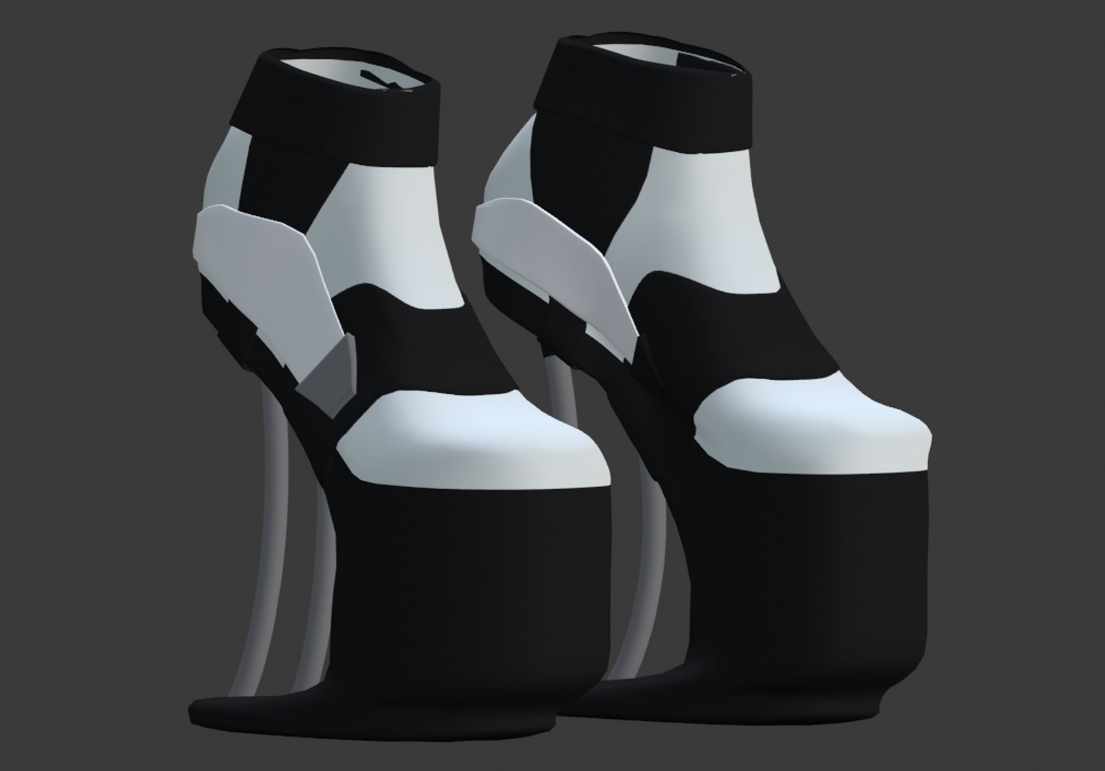 3D Shoes Futuristic - TurboSquid 1416758