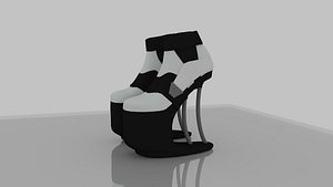 3D shoes futuristic