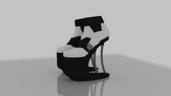 3D shoes futuristic