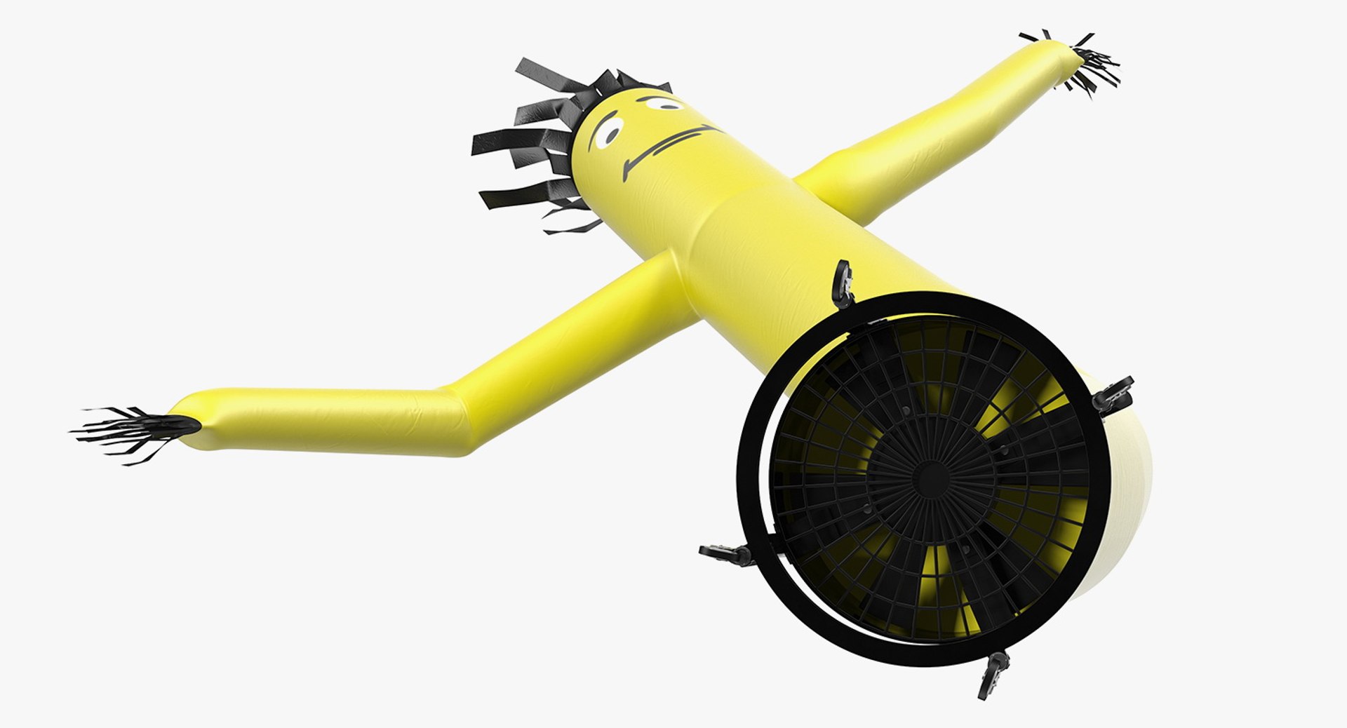 Skydancer Advertising Inflatable Tube 3D Model - TurboSquid 1413063