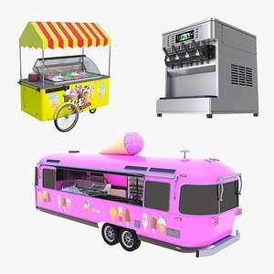3D Ice Cream Collection