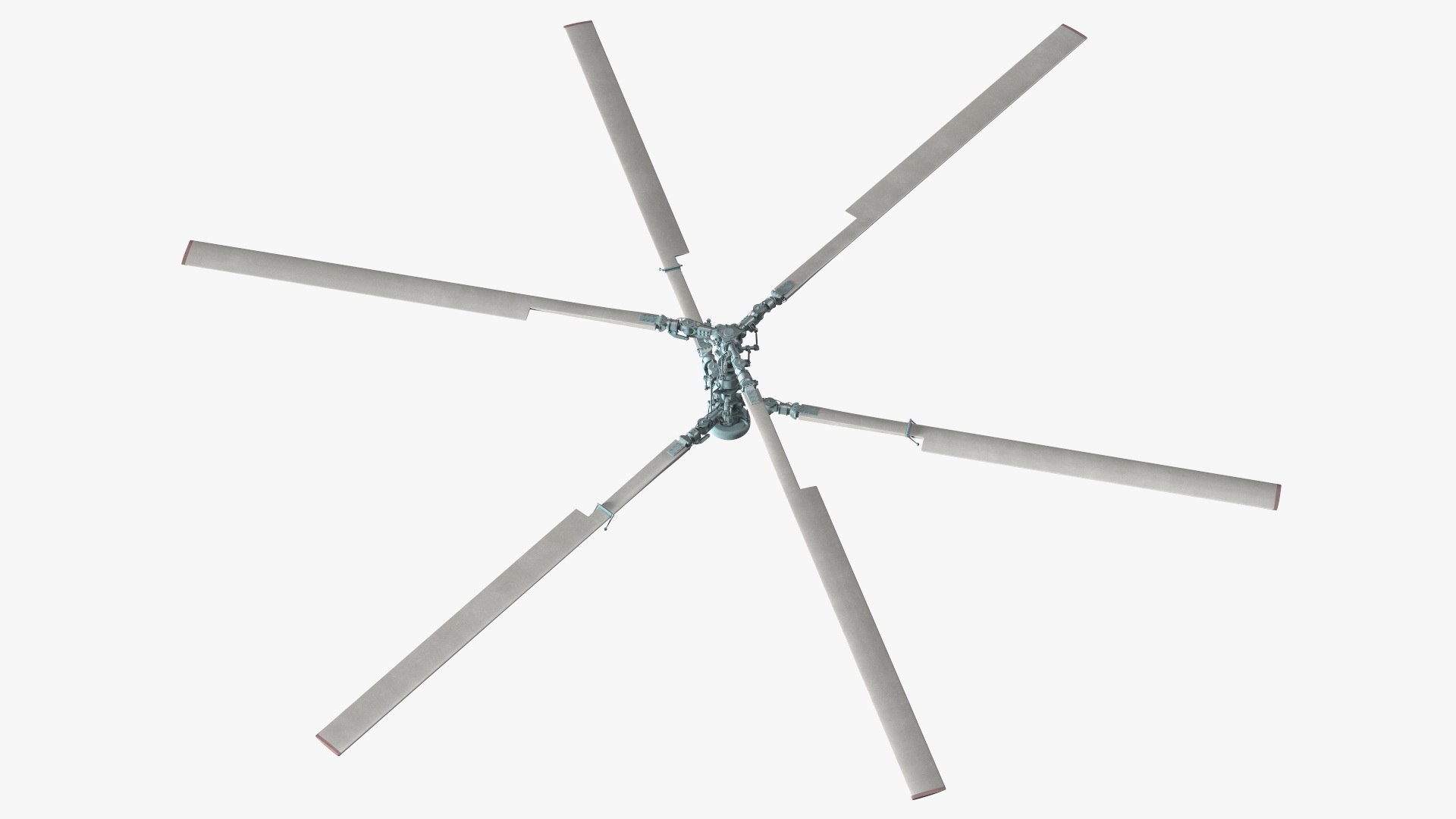 Coaxial Rotors 3D model preview