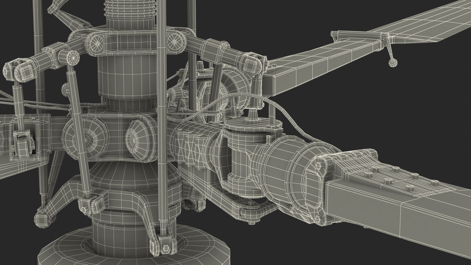 Coaxial Rotors 3D Model - TurboSquid 1768540