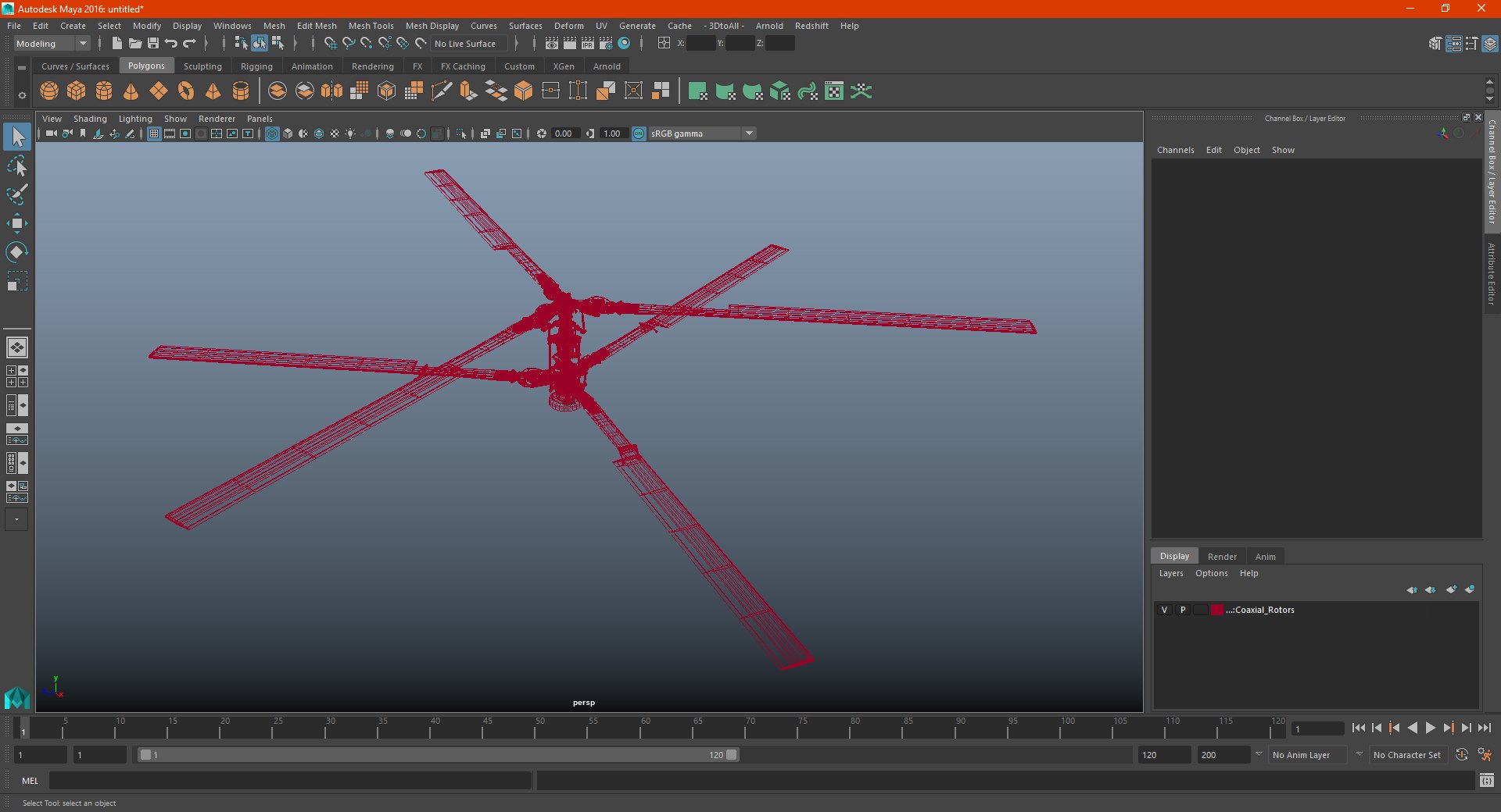 Coaxial Rotors 3D Model - TurboSquid 1768540