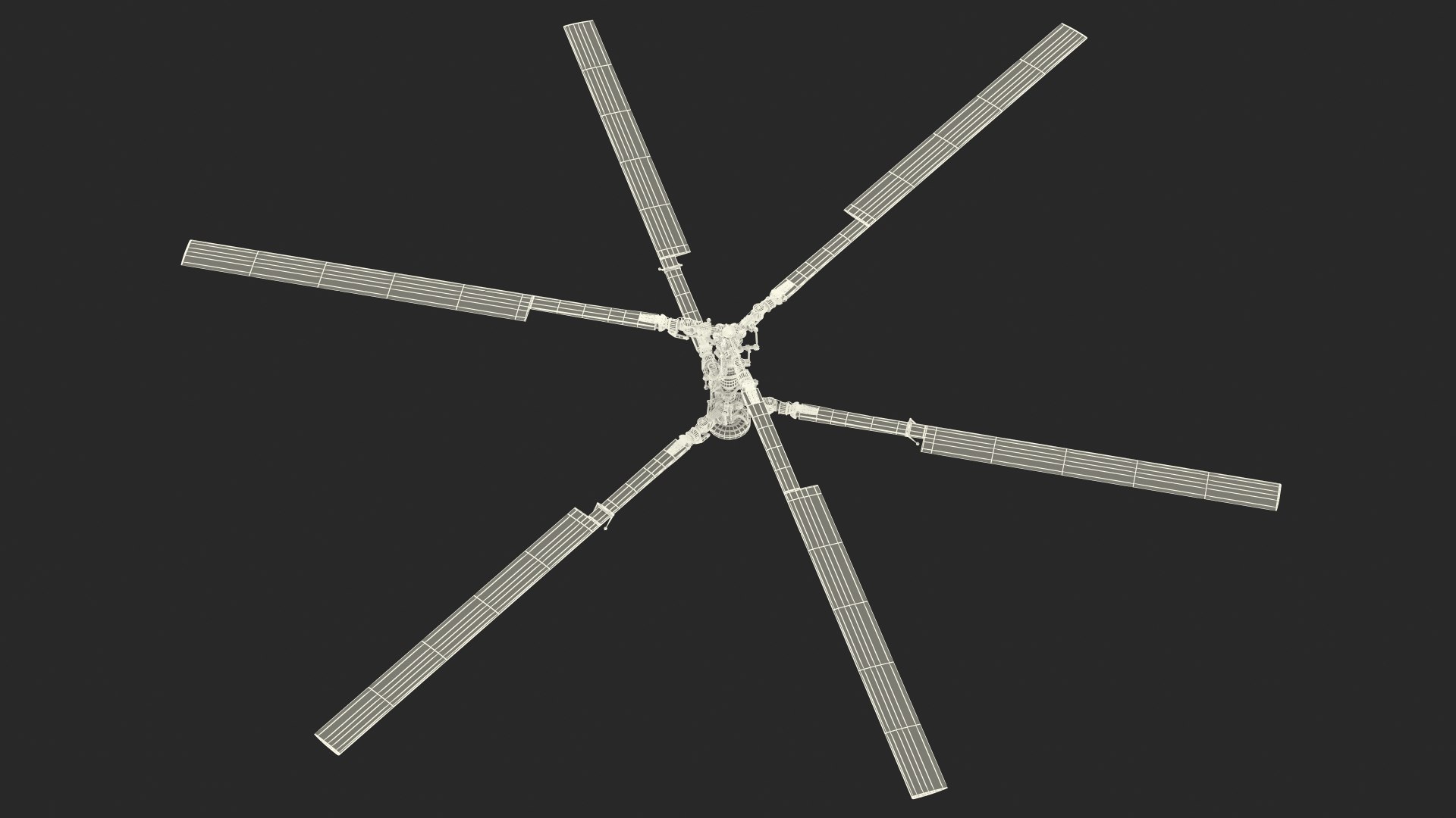 Coaxial Rotors 3D Model - TurboSquid 1768540
