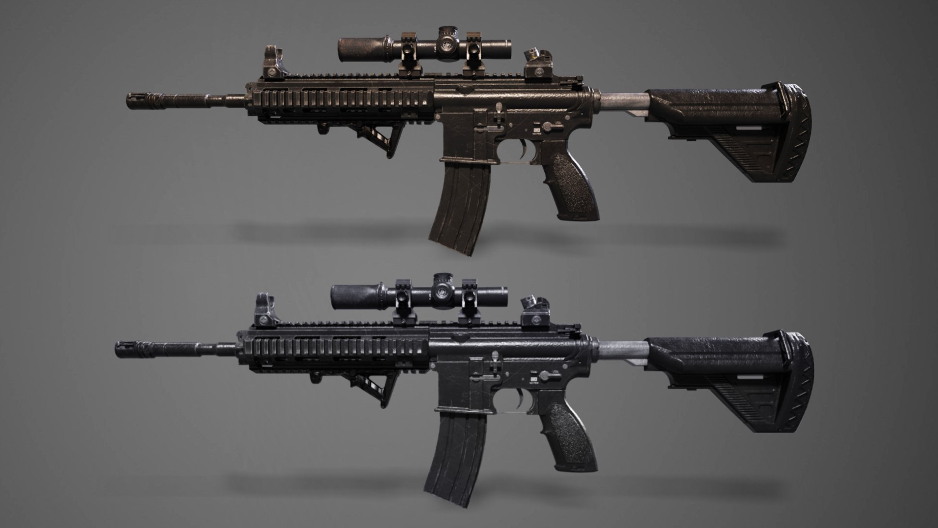 M416 Details 3D Model - TurboSquid 1352430