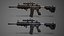 Modelo 3D M416 altamente detallado