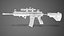 Modelo 3D M416 altamente detallado