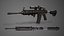 Modelo 3D M416 altamente detallado