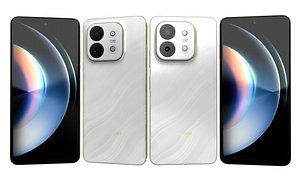 3D Huawei Enjoy 90 White model