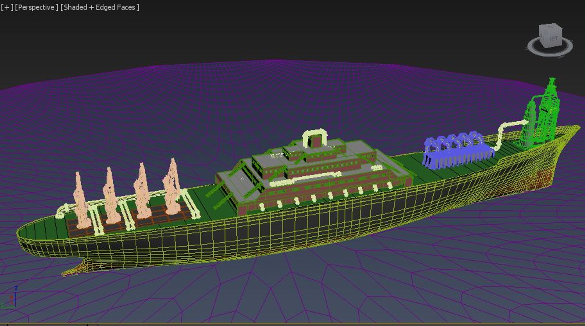 3D Model Cargo Shipe - TurboSquid 2008509