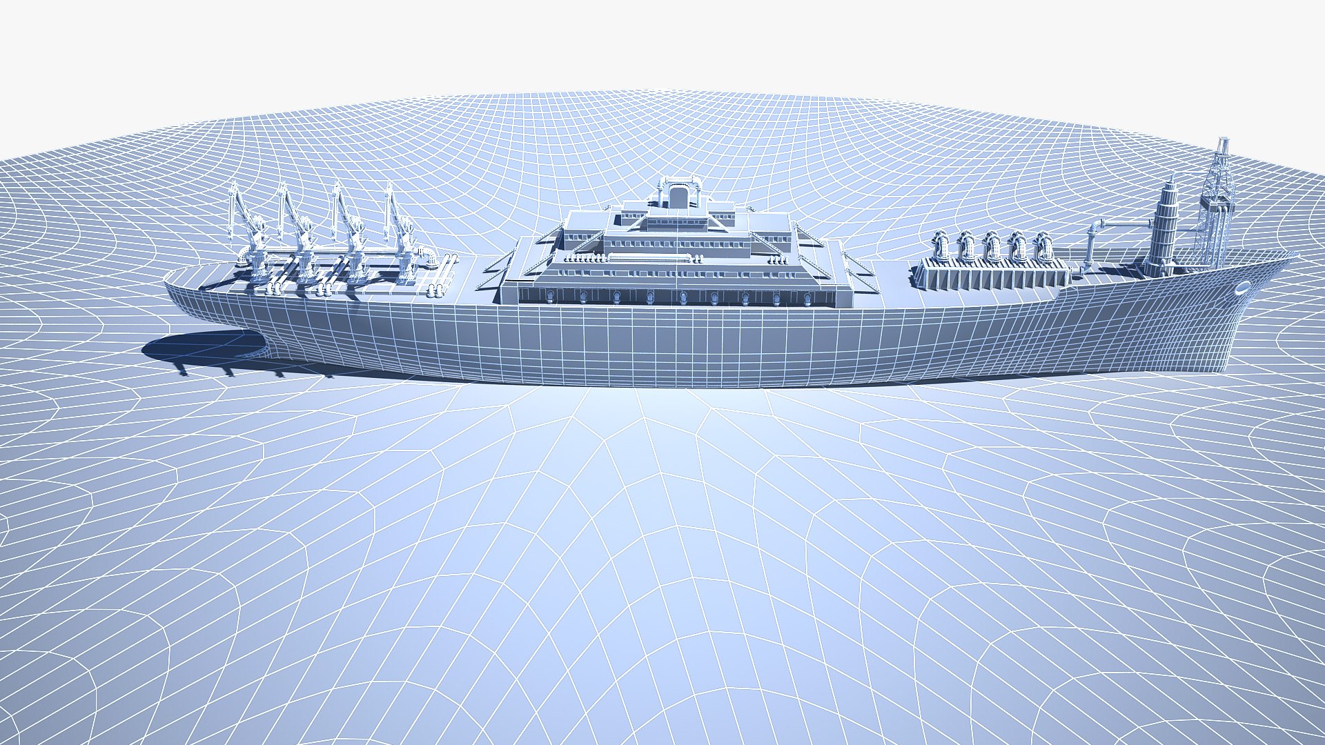 3D Model Cargo Shipe - TurboSquid 2008509