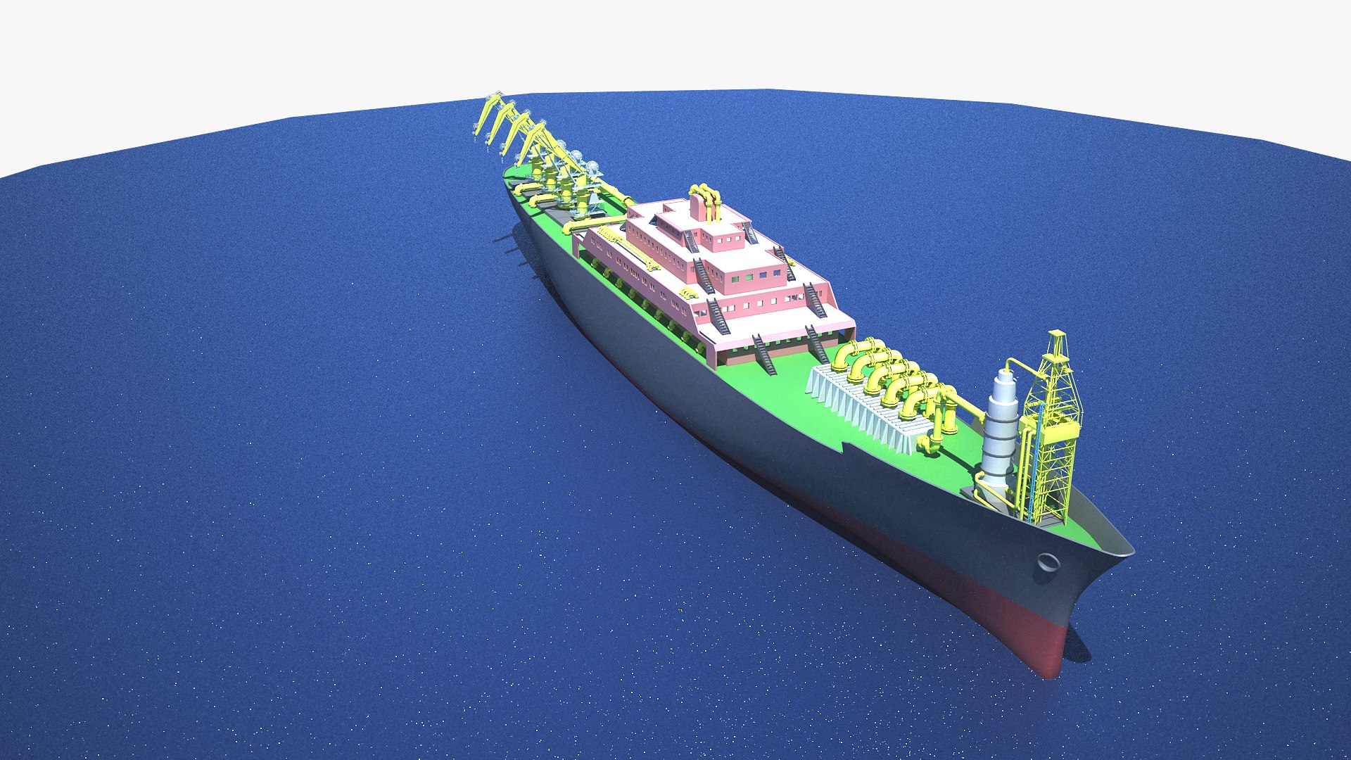 3D Model Cargo Shipe - TurboSquid 2008509