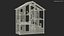 All Seasons Kids Wooden Dollhouse by Hape Furnished
