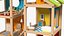 All Seasons Kids Wooden Dollhouse by Hape Furnished