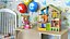 All Seasons Kids Wooden Dollhouse by Hape Furnished
