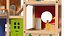 All Seasons Kids Wooden Dollhouse by Hape Furnished