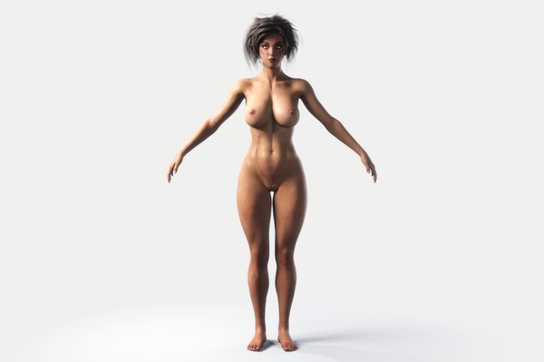 Ebony Female Nude