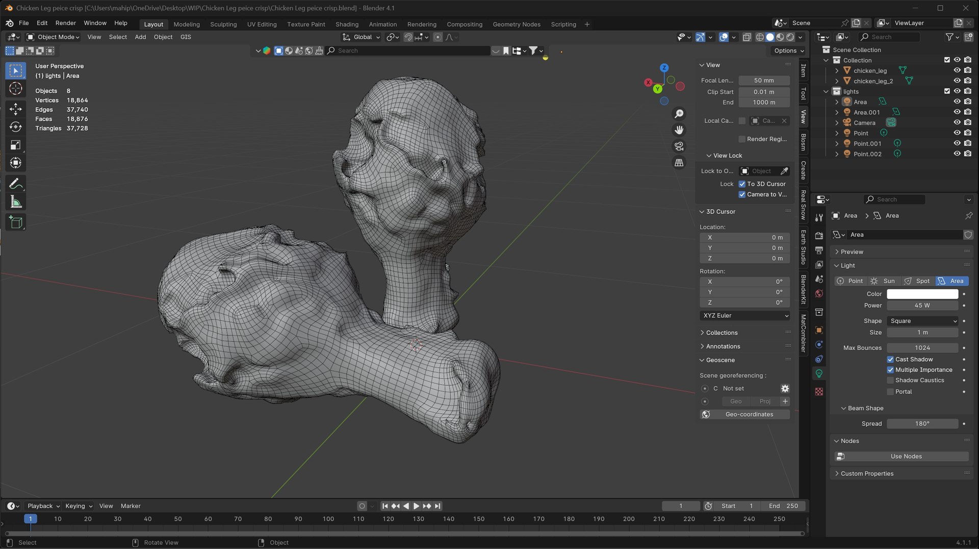 Chicken Leg peice crisp model https://p.turbosquid.com/ts-thumb/7j/HF5mCE/L1/wireblender/jpg/1741428276/1920x1080/fit_q87/383f7b9c648fe28c4dab7ed82f09996308f6c727/wireblender.jpg