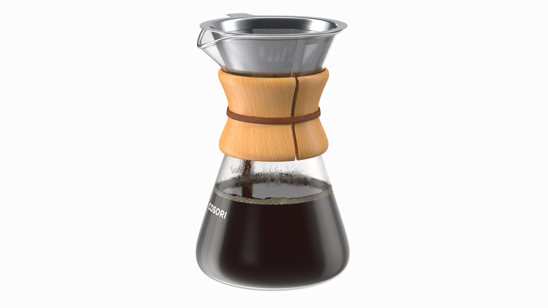 3D Pour Over Coffee Maker COSORI with Hot Coffee model - TurboSquid 2006812